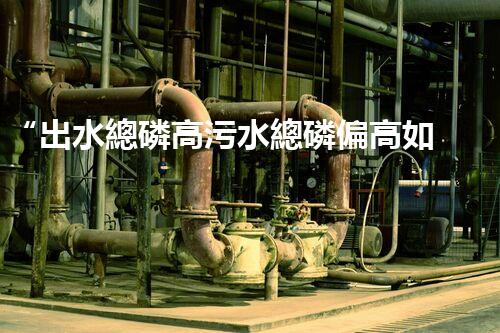 “出水總磷高污水總磷偏高如何處理？高效除磷新方案助力環(huán)保！”